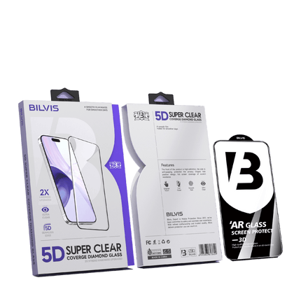 iPhone 17 Bilvis 5D Super Clear Diamond Cam Ekran Koruyucu 6