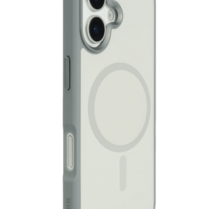iPhone 17 IRIS Matte Pure Glass Magsafe Kapak Kılıf - Titan Gri 3