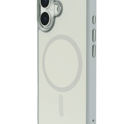 iPhone 17 IRIS Matte Pure Glass Magsafe Kapak Kılıf - Titan Gri 4