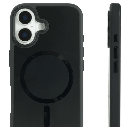 iPhone 17 IRIS Matte Pure Glass Magsafe Kapak Kılıf - Siyah 5
