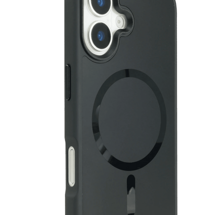 iPhone 17 IRIS Matte Pure Glass Magsafe Kapak Kılıf - Siyah 6