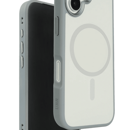 iPhone 17 IRIS Matte Pure Glass Magsafe Kapak Kılıf - Titan Gri