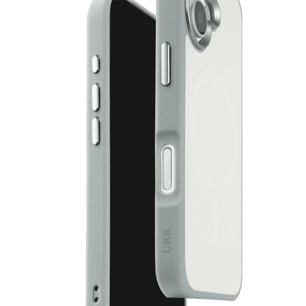iPhone 17 IRIS Matte Pure Glass Magsafe Kapak Kılıf - Titan Gri 5