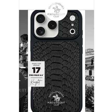 iPhone 17 Knight Deri Kapak Kılıf - Siyah 6