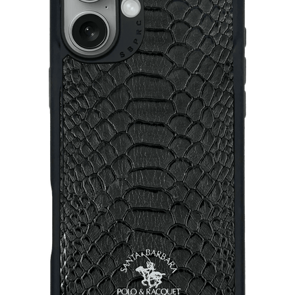 iPhone 17 Knight Deri Kapak Kılıf - Siyah