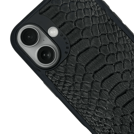 iPhone 17 Knight Deri Kapak Kılıf - Siyah 2