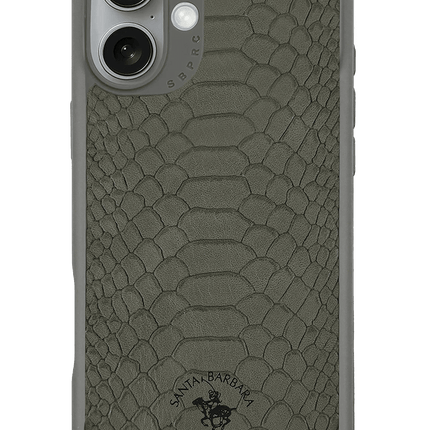iPhone 17 Knight Deri Kapak Kılıf - Titan Gri