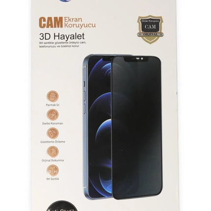 iPhone 17 Pro 3D Antistatik Hayalet Cam Ekran Koruyucu 3