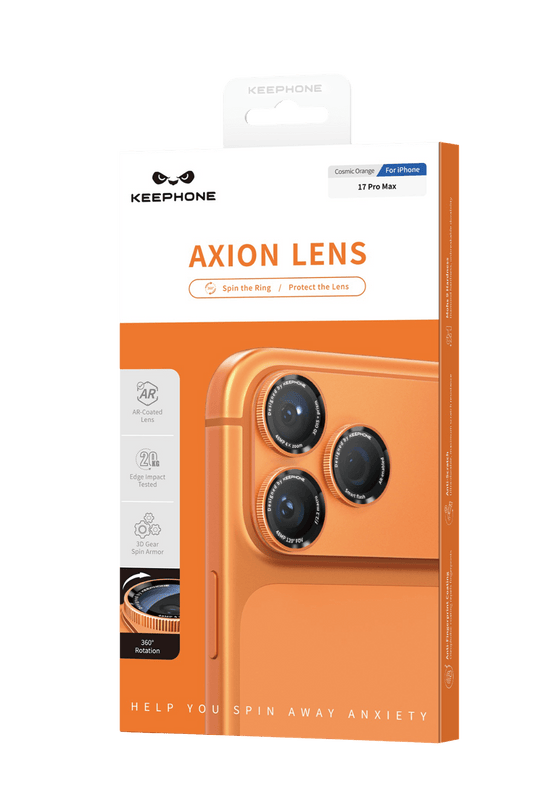 iPhone 17 Pro Axion Kamera Lens Koruyucu - Gümüş 4
