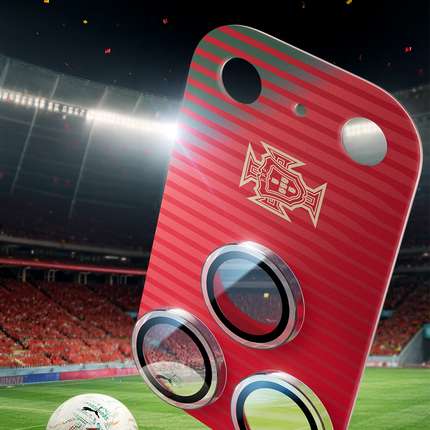 iPhone 17 Pro Camera Go World Cup Serisi Kamera Lens Koruyucu - Kırmızı 4