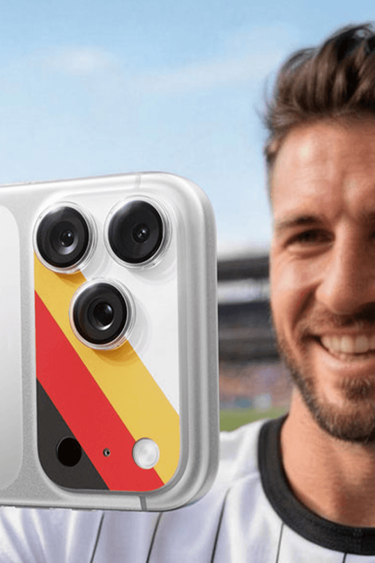 iPhone 17 Pro Camera Go World Cup Serisi Kamera Lens Koruyucu - Gri 3