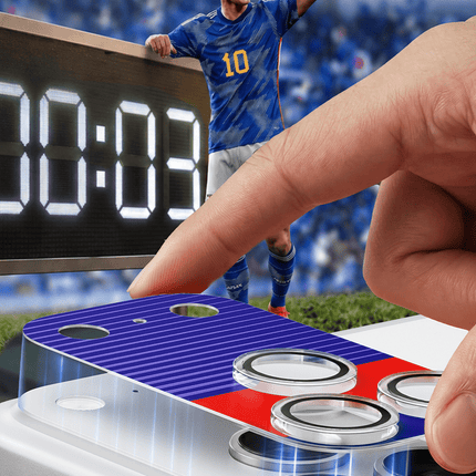 iPhone 17 Pro Camera Go World Cup Serisi Kamera Lens Koruyucu - Lacivert 6