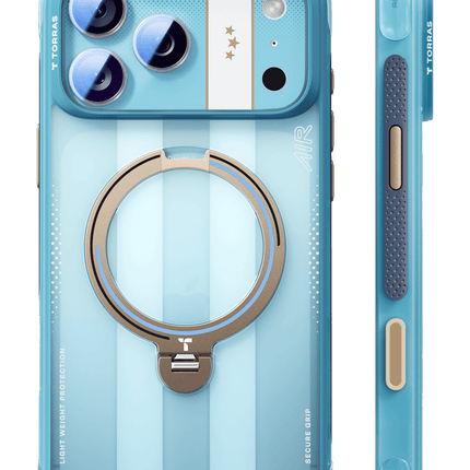 iPhone 17 Pro Camera Go World Cup Serisi Kamera Lens Koruyucu - Açık Mavi 3
