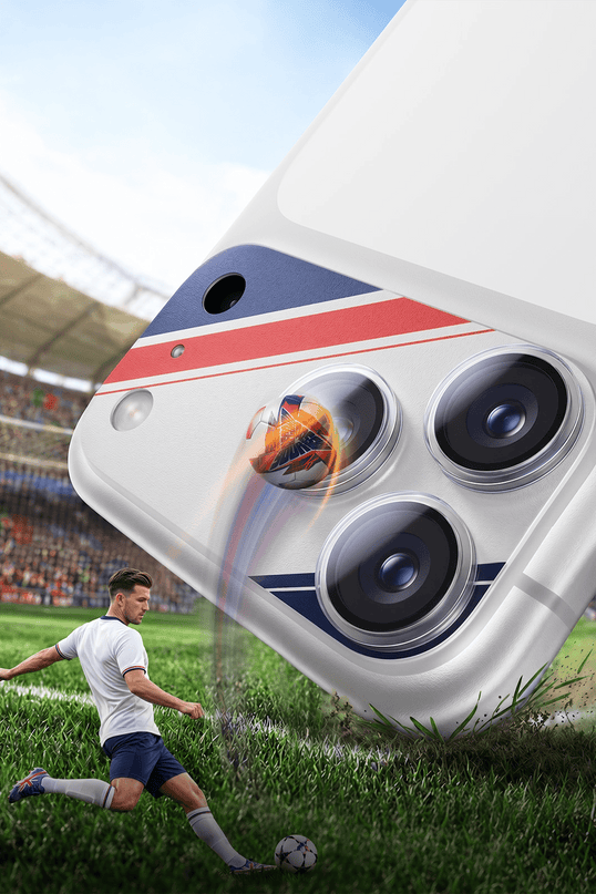 iPhone 17 Pro Camera Go World Cup Serisi Kamera Lens Koruyucu - Gümüş 5