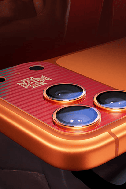 iPhone 17 Pro Camera Go World Cup Serisi Kamera Lens Koruyucu - Kırmızı 3