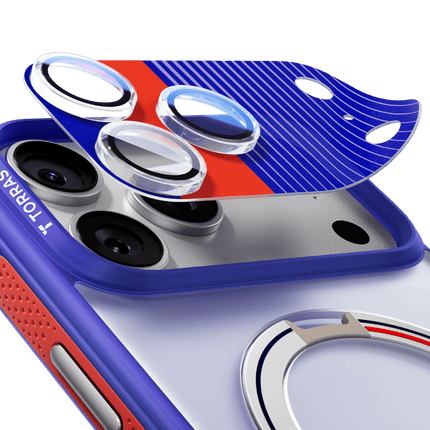 iPhone 17 Pro Camera Go World Cup Serisi Kamera Lens Koruyucu - Lacivert 2