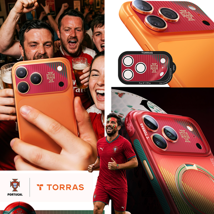 iPhone 17 Pro Camera Go World Cup Serisi Kamera Lens Koruyucu - Kırmızı 6