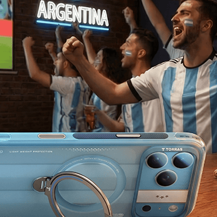 iPhone 17 Pro Camera Go World Cup Serisi Kamera Lens Koruyucu - Açık Mavi 4