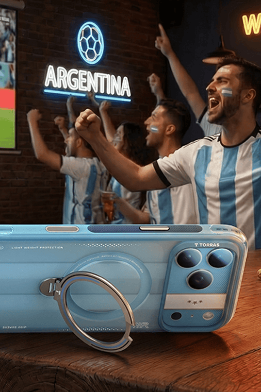 iPhone 17 Pro Camera Go World Cup Serisi Kamera Lens Koruyucu - Açık Mavi 4