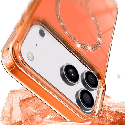 iPhone 17 Pro Live Diamond Magsafe Kapak Kılıf - Siyah 4