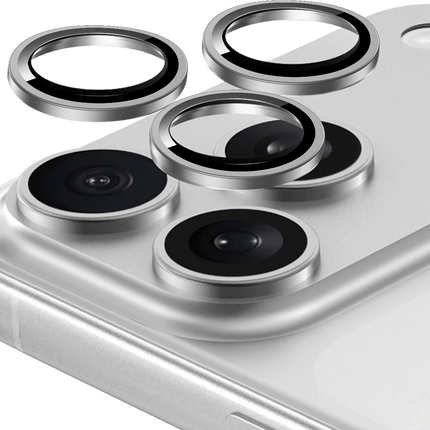 iPhone 17 Pro Max Bright PVD Metal Kamera Lens - Natural Grey