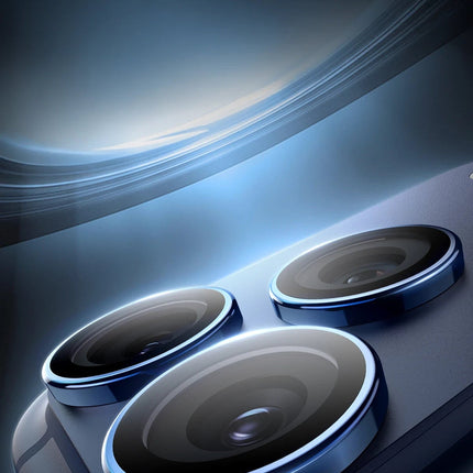iPhone 17 Pro Max Bright PVD Metal Kamera Lens - Turuncu 4