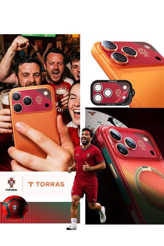 iPhone 17 Pro Max Camera Go World Cup Serisi Kamera Lens Koruyucu - Kırmızı 6