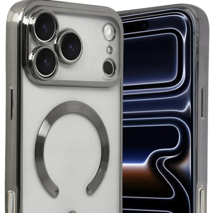 iPhone 17 Pro Max Kross Magneticsafe Kapak Kılıf - Titan Gri 2