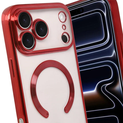 iPhone 17 Pro Max Kross Magneticsafe Kapak Kılıf - Kırmızı 3