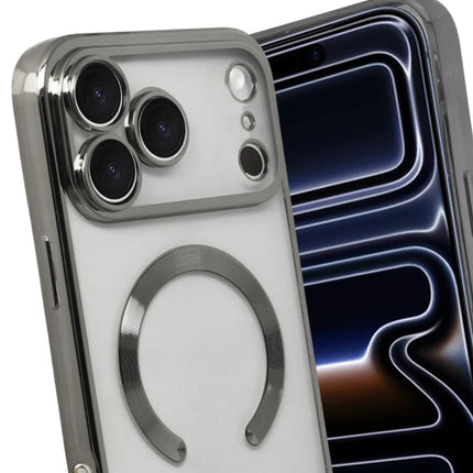 iPhone 17 Pro Max Kross Magneticsafe Kapak Kılıf - Titan Gri 3