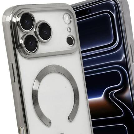 iPhone 17 Pro Max Kross Magneticsafe Kapak Kılıf - Gümüş 3