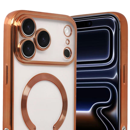 iPhone 17 Pro Max Kross Magneticsafe Kapak Kılıf - Turuncu 2