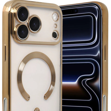 iPhone 17 Pro Max Kross Magneticsafe Kapak Kılıf - Gold 2