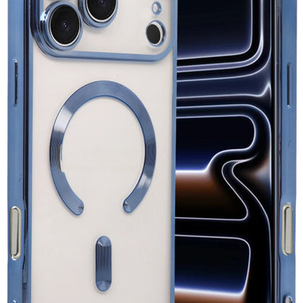 iPhone 17 Pro Max Kross Magneticsafe Kapak Kılıf - Sierra Blue