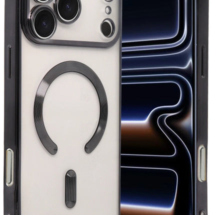 iPhone 17 Pro Max Kross Magneticsafe Kapak Kılıf - Siyah