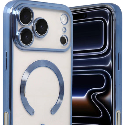 iPhone 17 Pro Max Kross Magneticsafe Kapak Kılıf - Sierra Blue 2