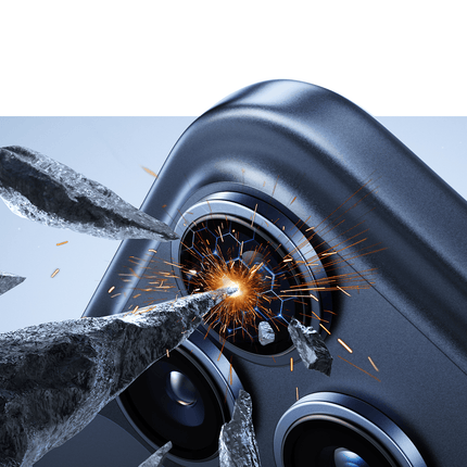 iPhone 17 Pro Max Lensguard AR Anti Glare Kamera Lens Koruyucu - Lacivert 3
