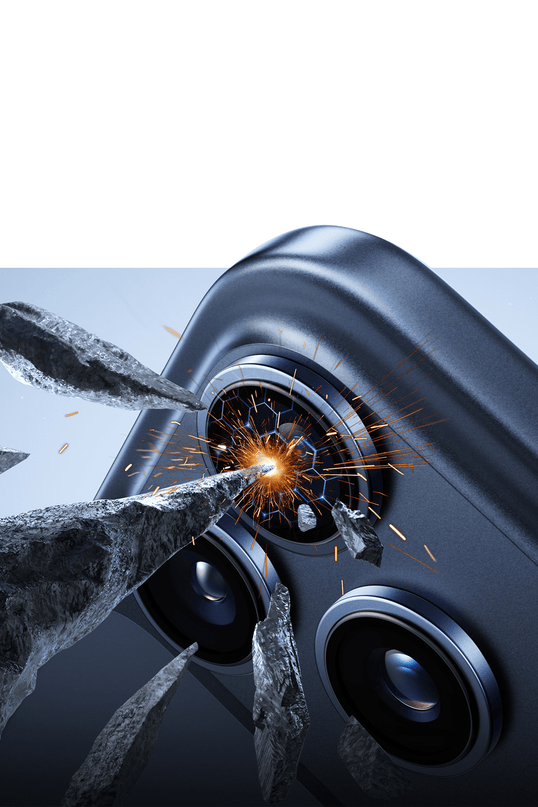 iPhone 17 Pro Max Lensguard AR Anti Glare Kamera Lens Koruyucu - Lacivert 3