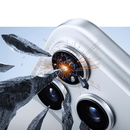 iPhone 17 Pro Max Lensguard AR Anti Glare Kamera Lens Koruyucu - Gümüş 3