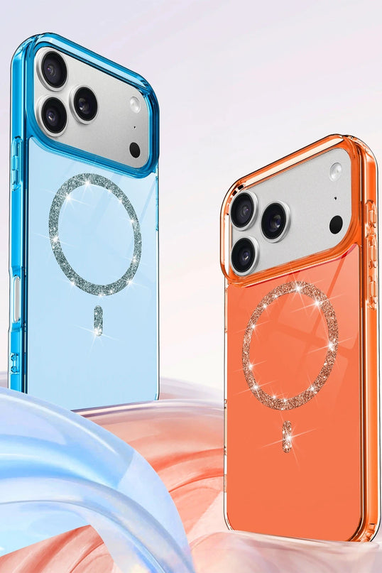 iPhone 17 Pro Max Live Diamond Magsafe Kapak Kılıf - Siyah 5