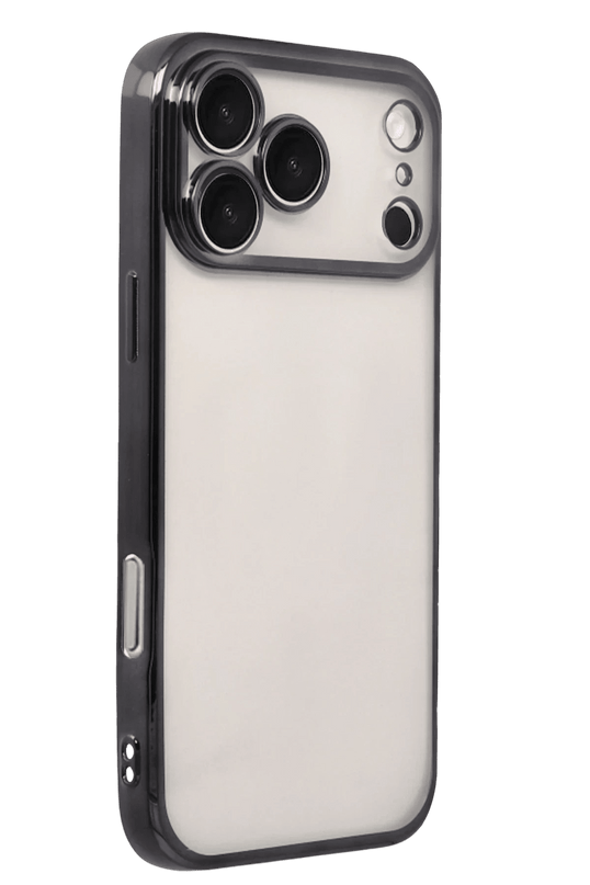 iPhone 17 Pro Max Razer Lensli Silikon Kılıf - Siyah 2