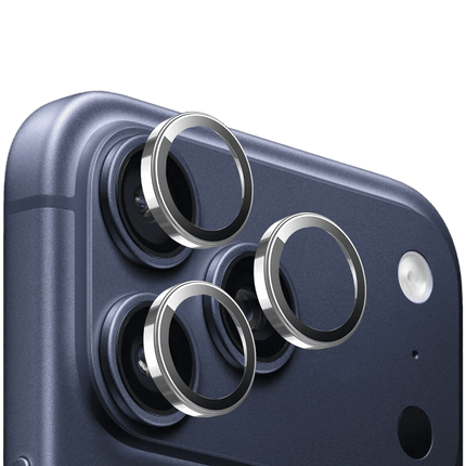 iPhone 17 Pro Max Sapphire PVD Kamera Lens - Gümüş
