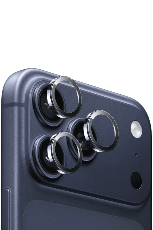 iPhone 17 Pro Max Sapphire PVD Kamera Lens - Lacivert