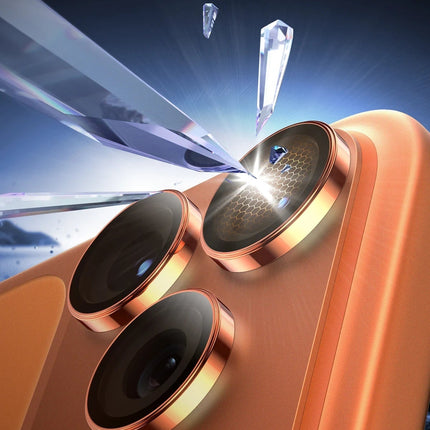 iPhone 17 Pro Max Sapphire PVD Kamera Lens - Gümüş 3