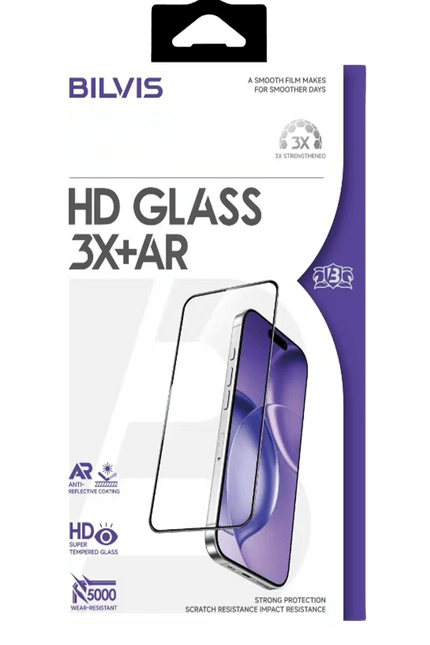 iPhone 17 Pro Max/18 Pro Max Bilvis 3X AR HD Cam Ekran Koruyucu