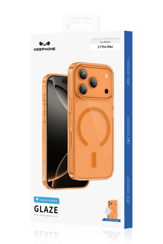 iPhone 17 Pro Max/18 Pro Max Glaze Magsafe Kapak Kılıf 6