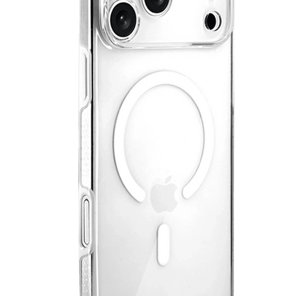 iPhone 17 Pro Max/18 Pro Max HBC-430 Qutang Magsafe Kapak Kılıf - Beyaz 3