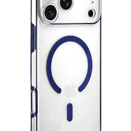 iPhone 17 Pro Max/18 Pro Max HBC-430 Qutang Magsafe Kapak Kılıf - Mavi 3