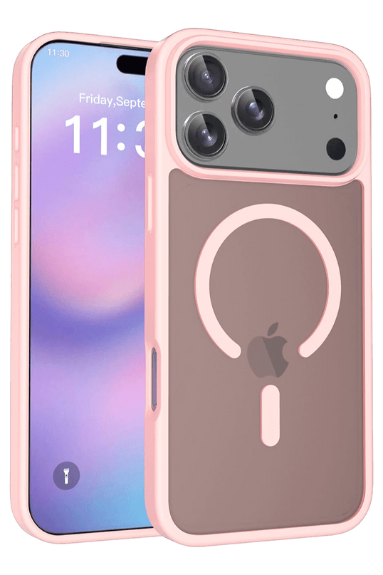 iPhone 17 Pro Max/18 Pro Max Jota Magsafe Kapak Kılıf - Pudra