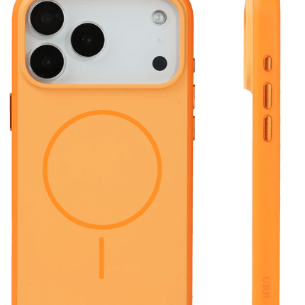 iPhone 17 Pro Max/18 Pro Max Lamda Matte iBeats Magsafe Kapak Kılıf - Turuncu 3